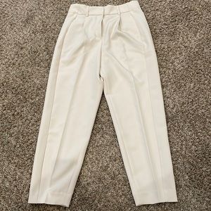 Express beige ankle pants size 0